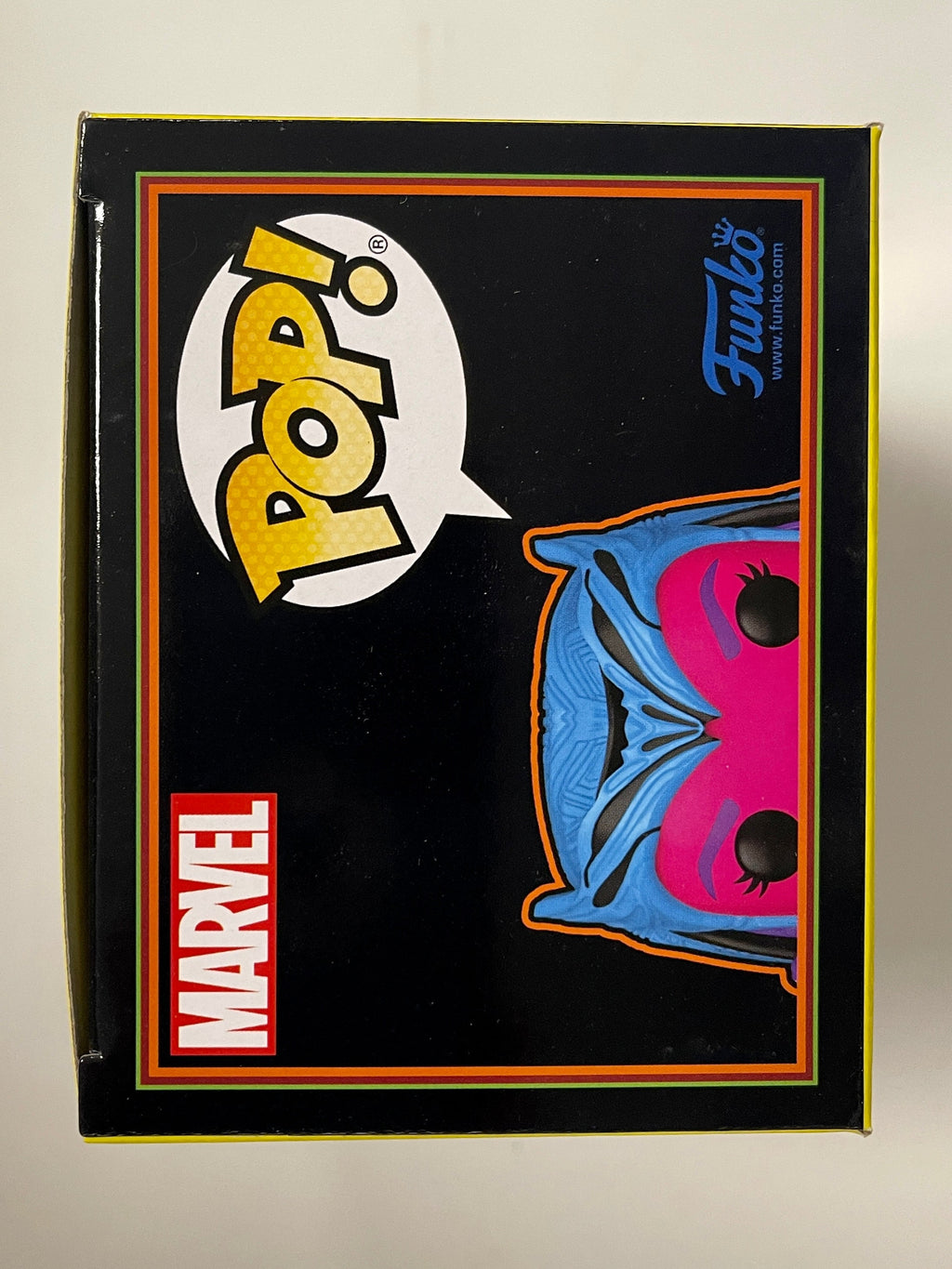 Funko Pop! Marvel Black Light Scarlet Witch Levitating #986 WandaVision 2022 Exclusive
