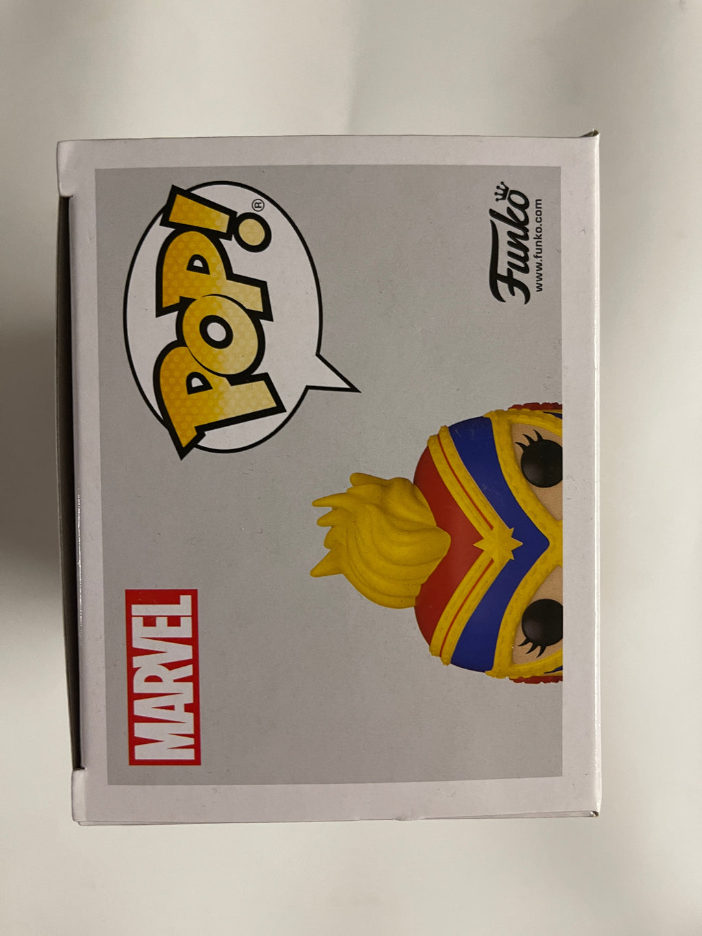 Funko Pop! Marvel La Estrella Cosmica #710 Lucha Libre Edition 2021 Captain