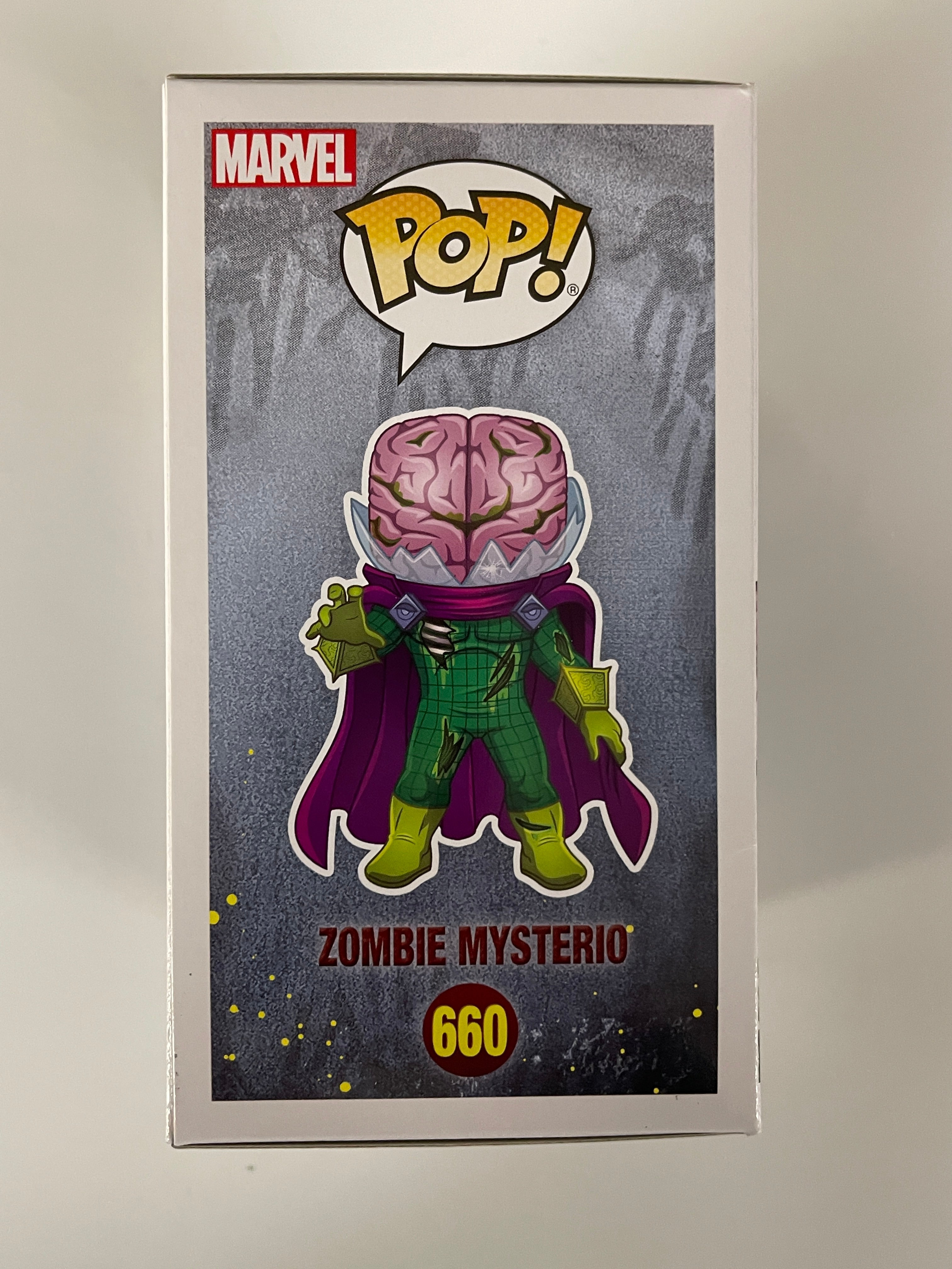 Funko Pop! Marvel Zombie Mysterio #660 Glow In The Dark Walmart 2020 Exclusive