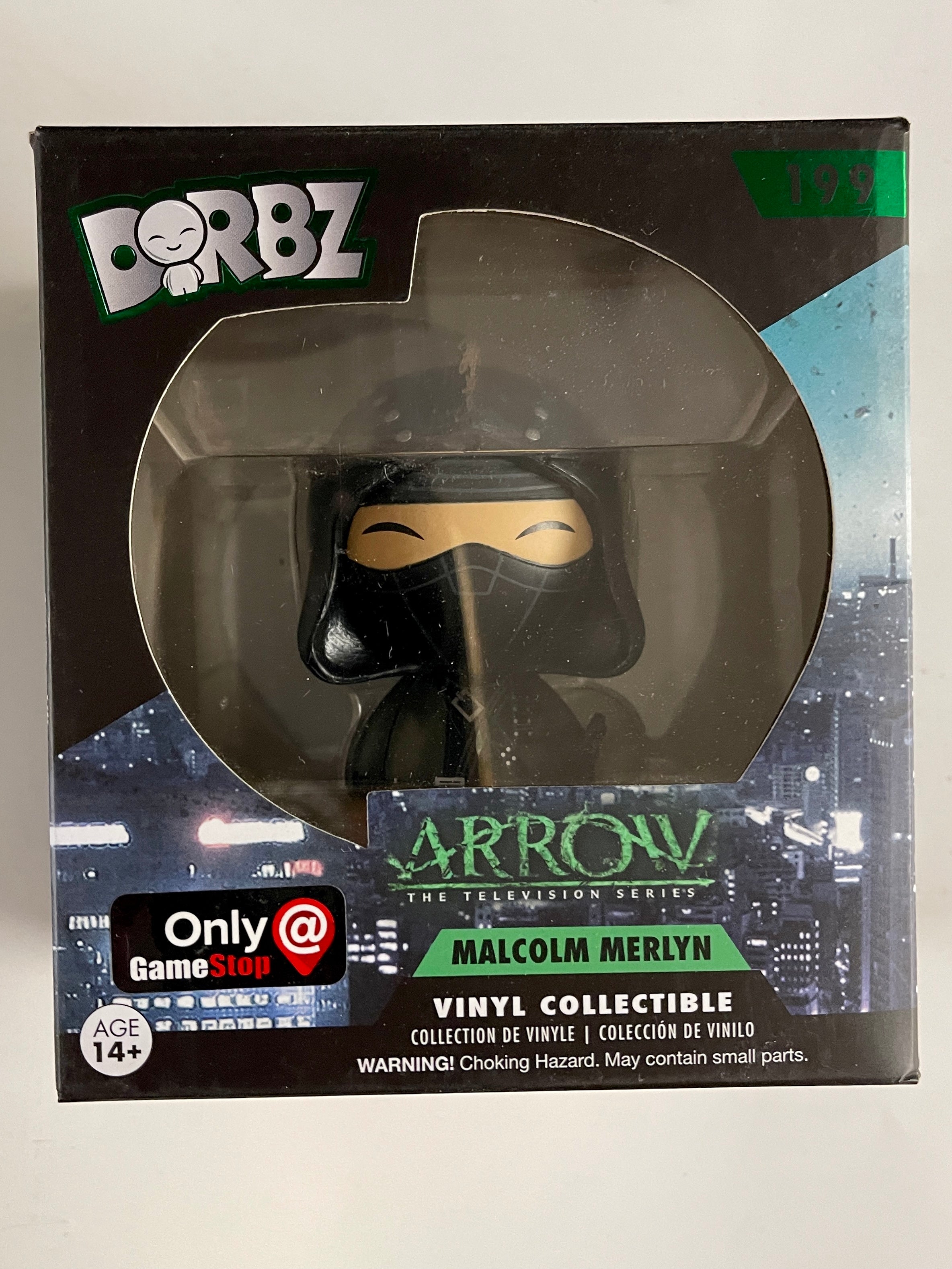 Funko Dorbz Television Malcolm Merlyn #199 GameStop Exclusive Arrow 2016