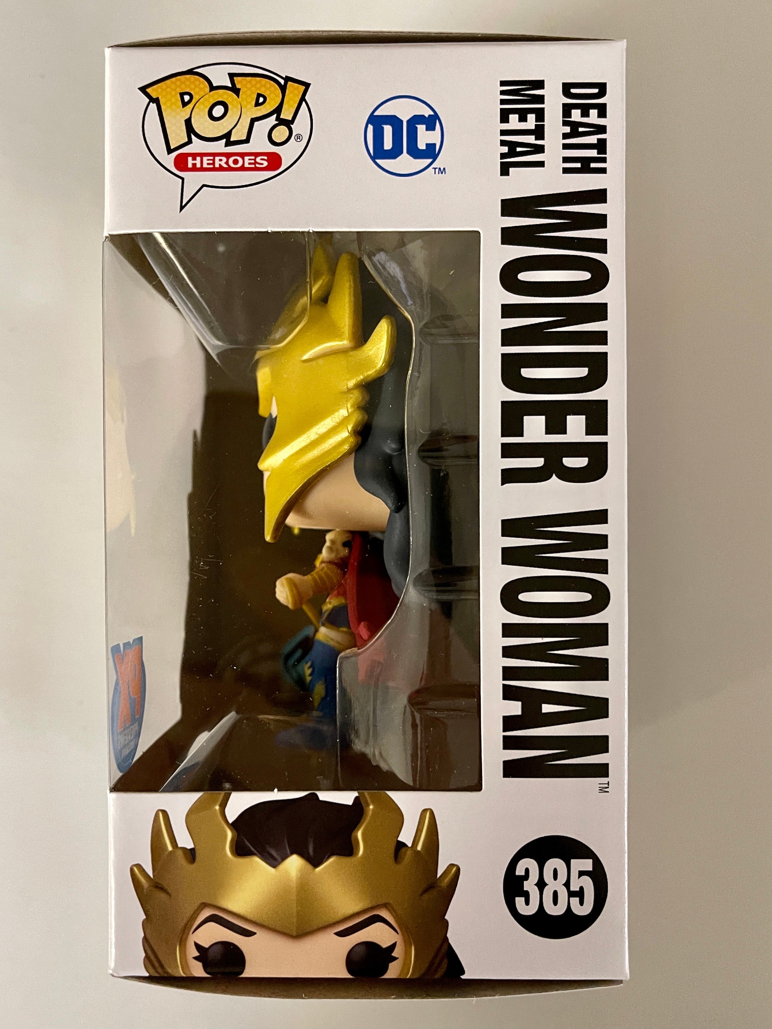 Funko Pop! DC Heroes Death Metal Woman #385 Previews PX Exclusive 80 Years