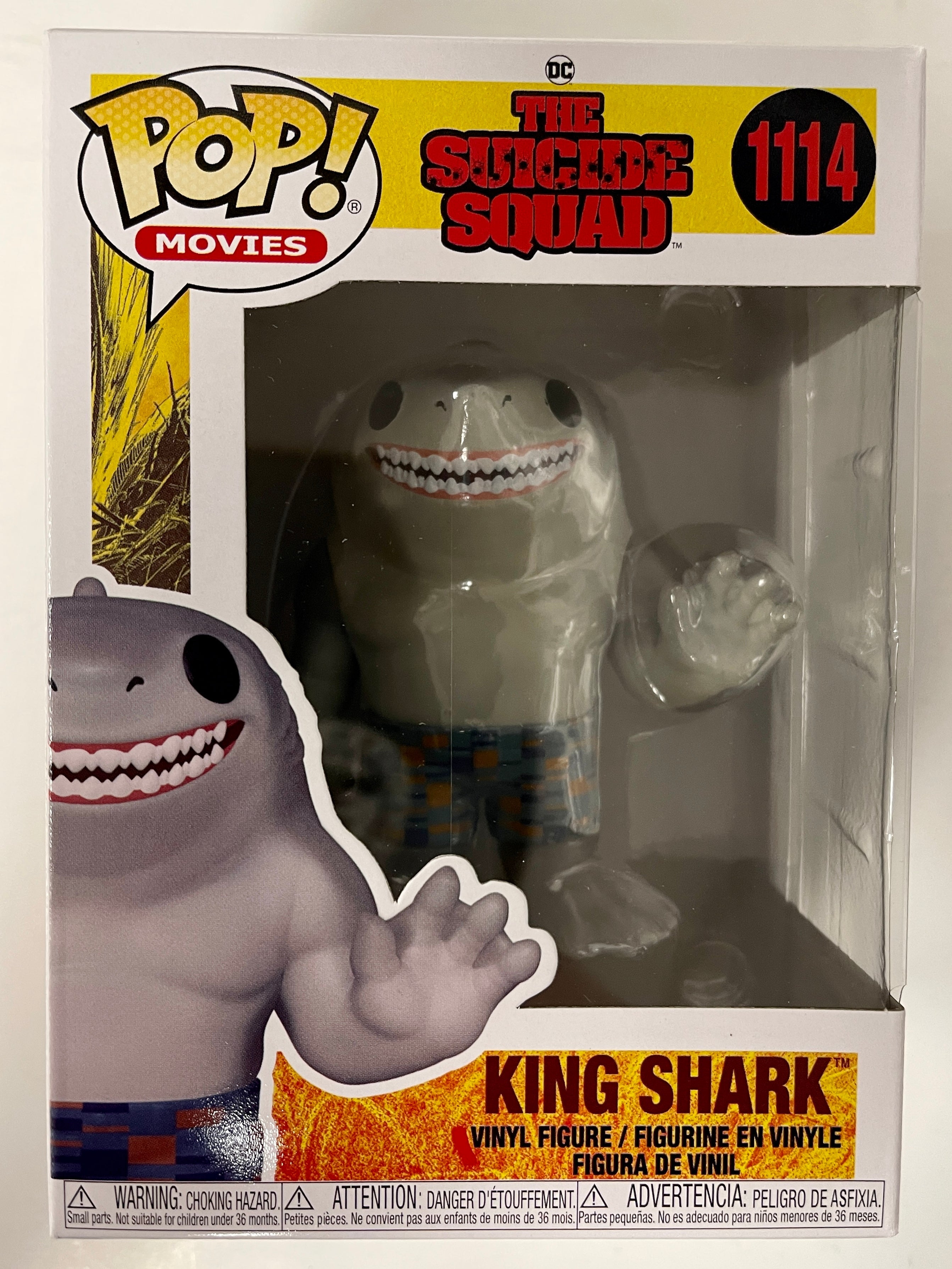 Funko Pop! Movies King Shark Waving #1114 The Suicide Squad 2021 DC Heroes