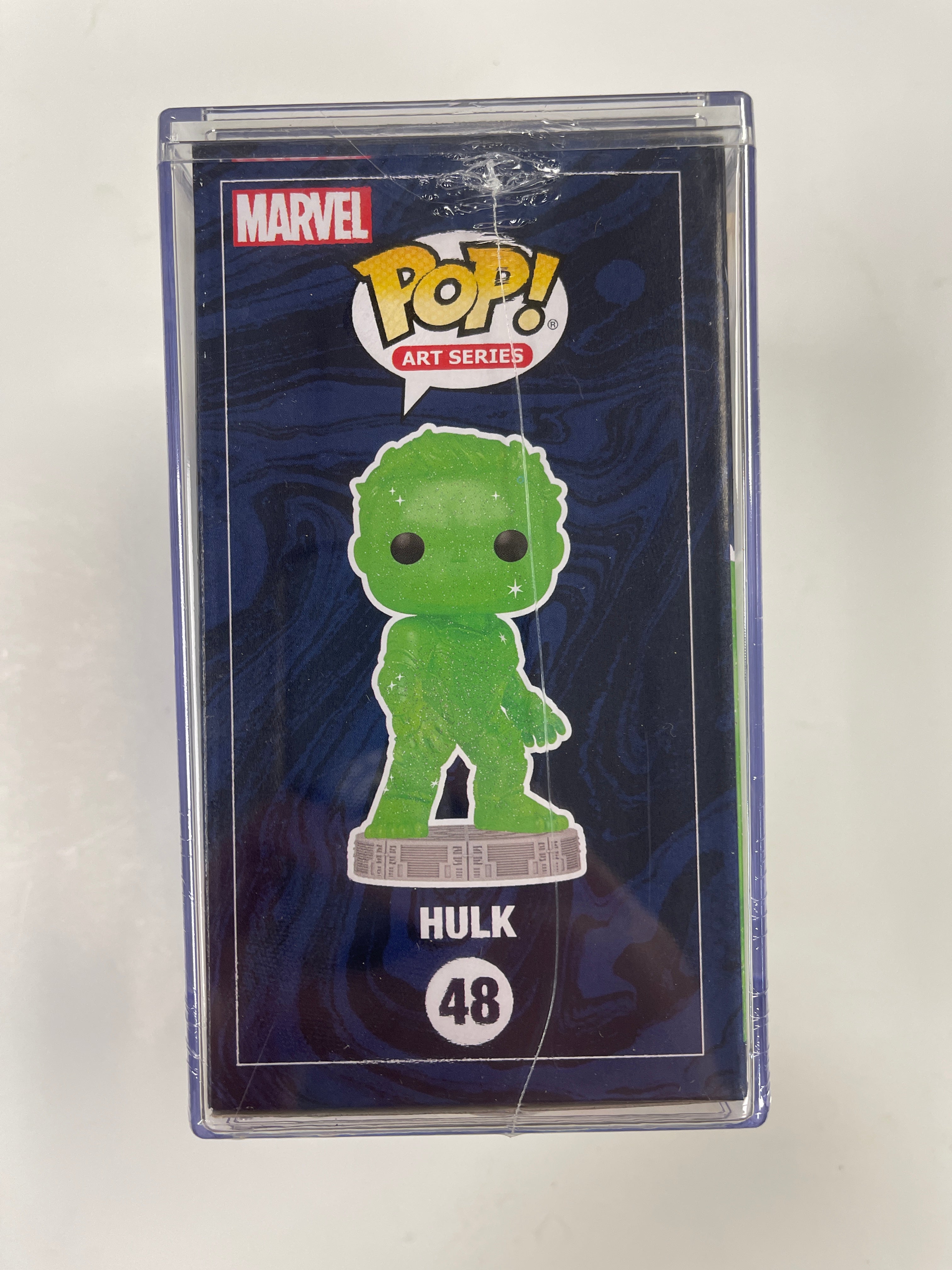 Funko Pop! Marvel Studios The Hulk (Green) #48 Infinity Saga Art Series Stack