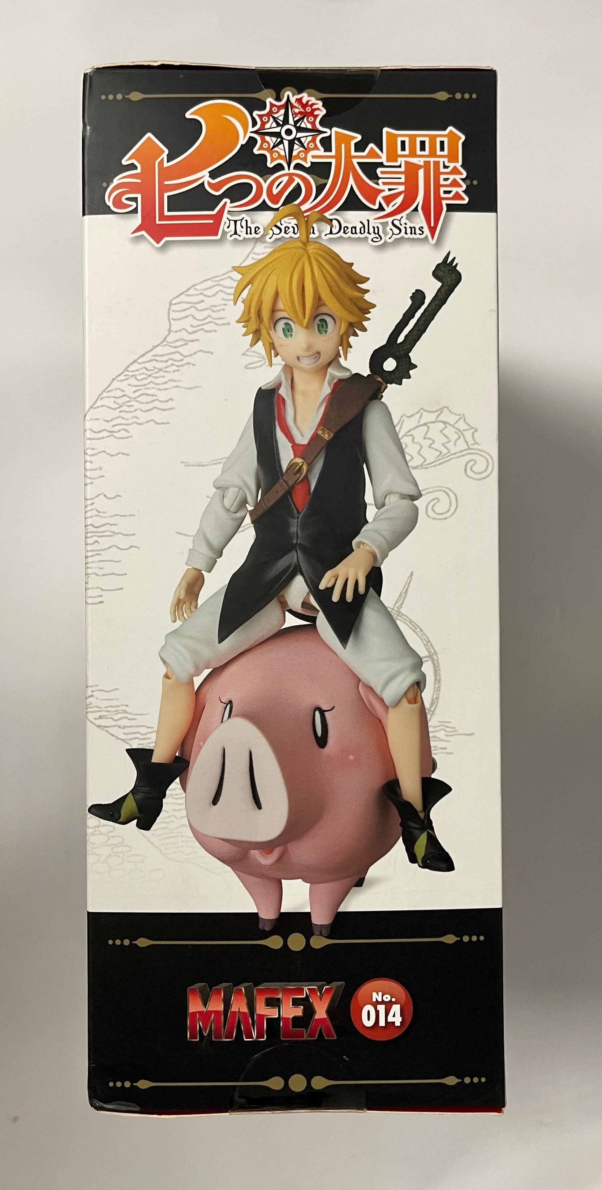 Bryce Papenbrook Signed Medicom MAFEX 14 Meliodas Seven Deadly Sins With JSA COA