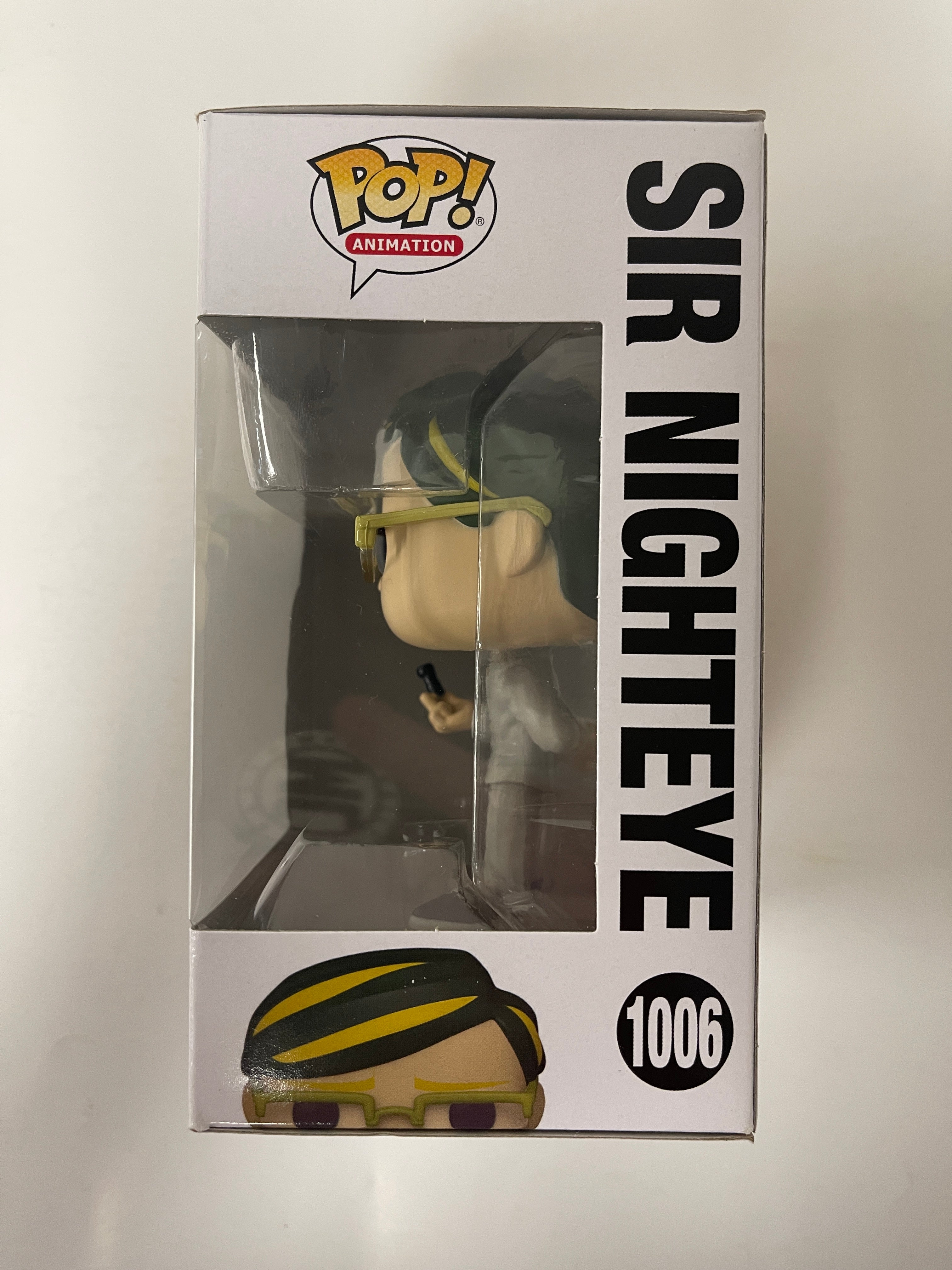 Funko Pop! Animation Sir Nighteye #1006 My Hero Academia MHA 2021 Box Ding