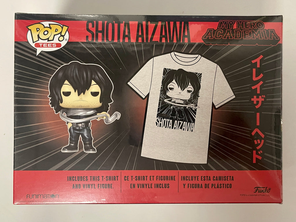 Funko Pop! & XL Tee Animation Metallic Shota Aizawa #375 My Hero Academia 2022