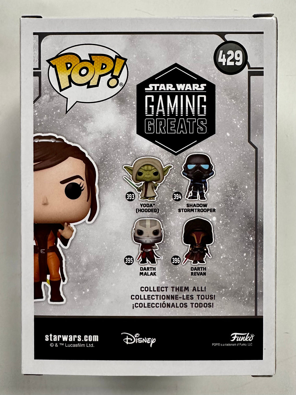 Funko Pop! Star Wars Basila Shan #429 Gaming Greats GameStop 2021 Exclusive