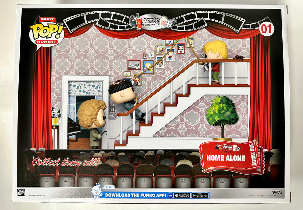 Funko Pop! Deluxe Moment Kevin McAllister, Marv & Harry #01 Home Alone 2022 Exclusive