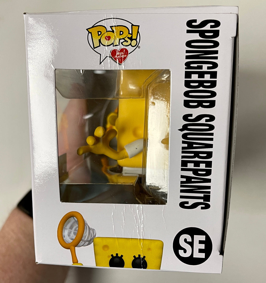 Funko Pop! Animation SpongeBob SquarePants W/ Net #SE 2021 Pops W/ Purpose 2021