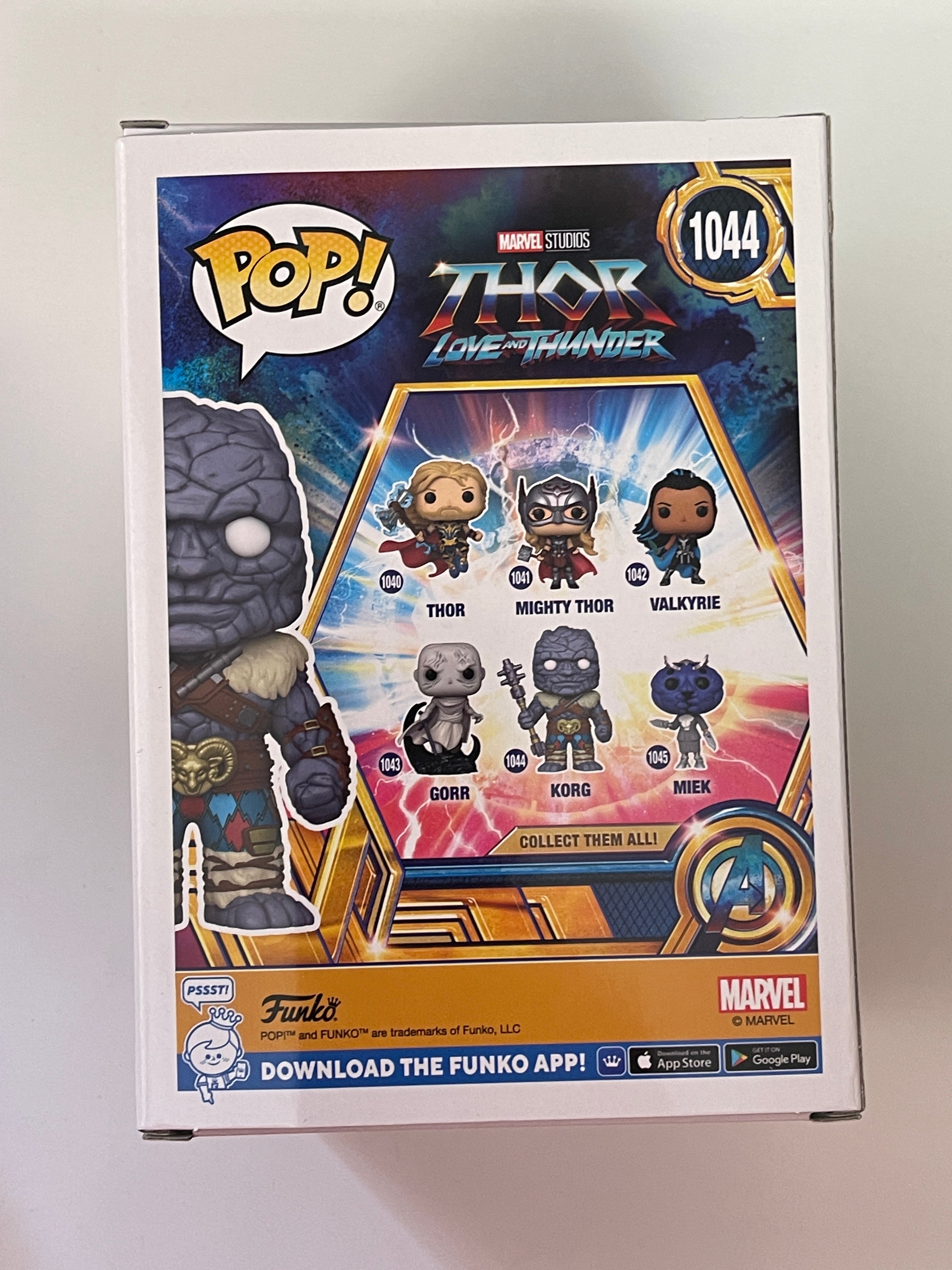 Funko Pop! Marvel Korg #1044 Thor Love And Thunder 2022