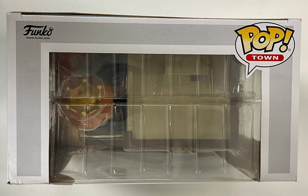 Funko Pop! Town Freddy Funko with Headquarters HQ #12 ECCC 2020 Spring Con Exclusive Box Dmg