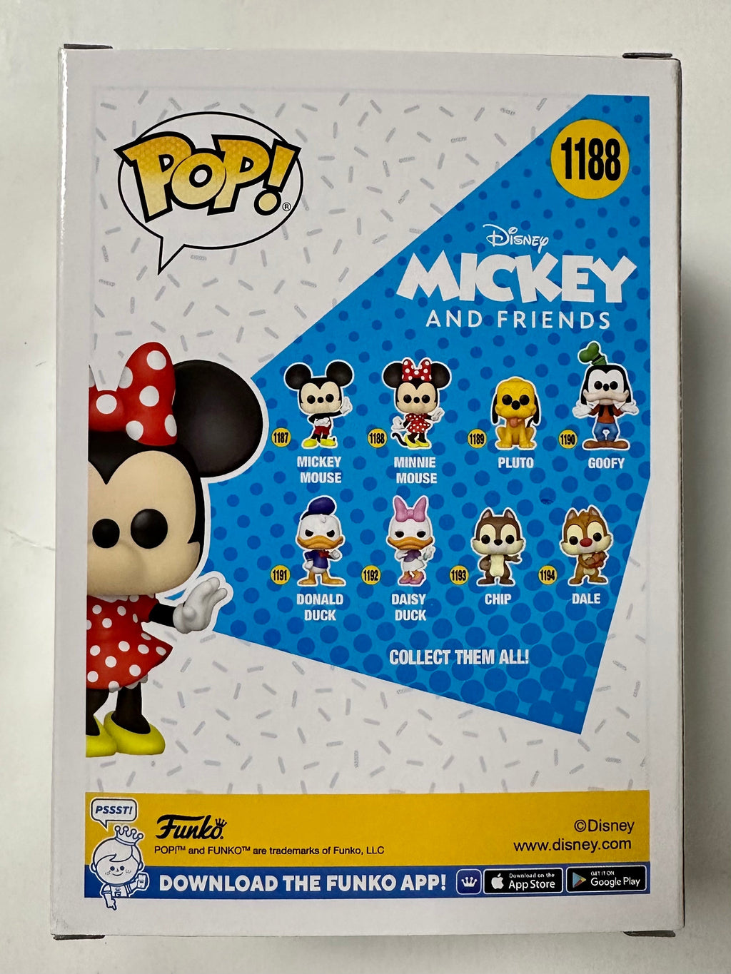 Funko Pop! Disney Classic Minnie Mouse #1188 Mickey & Friends 2022
