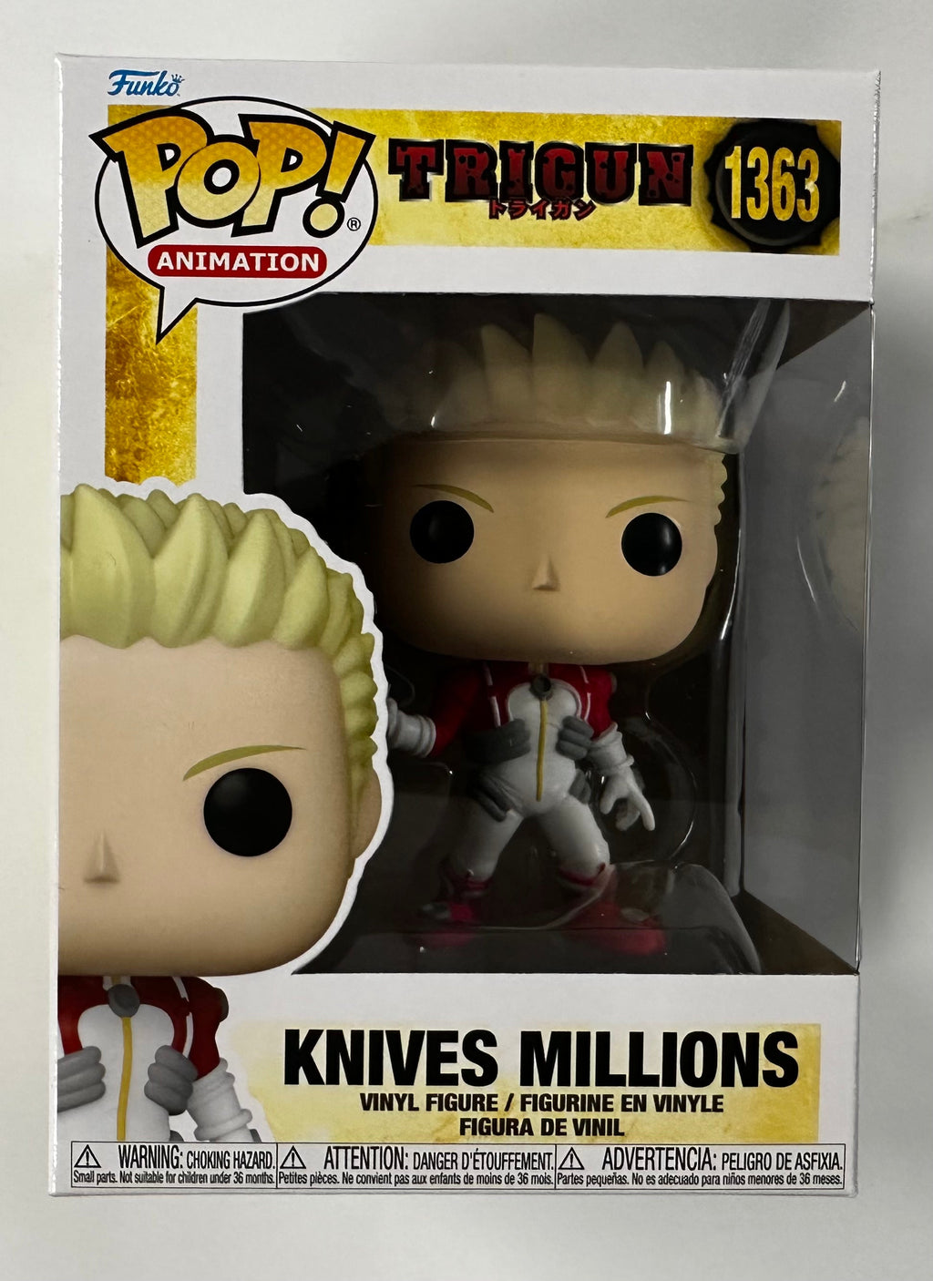 Funko Pop! Animation Knives Millions #1363 Trigun 2023 Vash Twin Brother