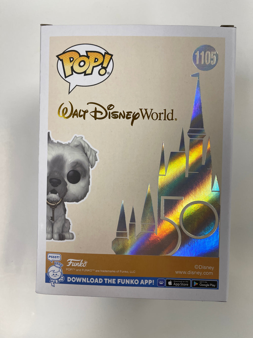 Funko Pop! Pirates Of The Caribbean Dog With Keys #1105 Disney World 50 Years