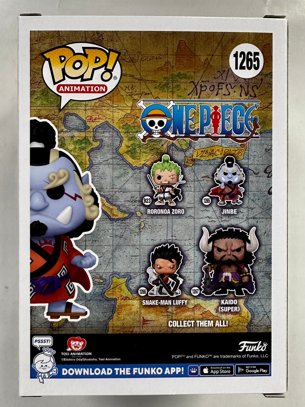 Funko Pop! Animation Jinbe #1265 One Piece Straw Hat Pirates Helmsman 2023