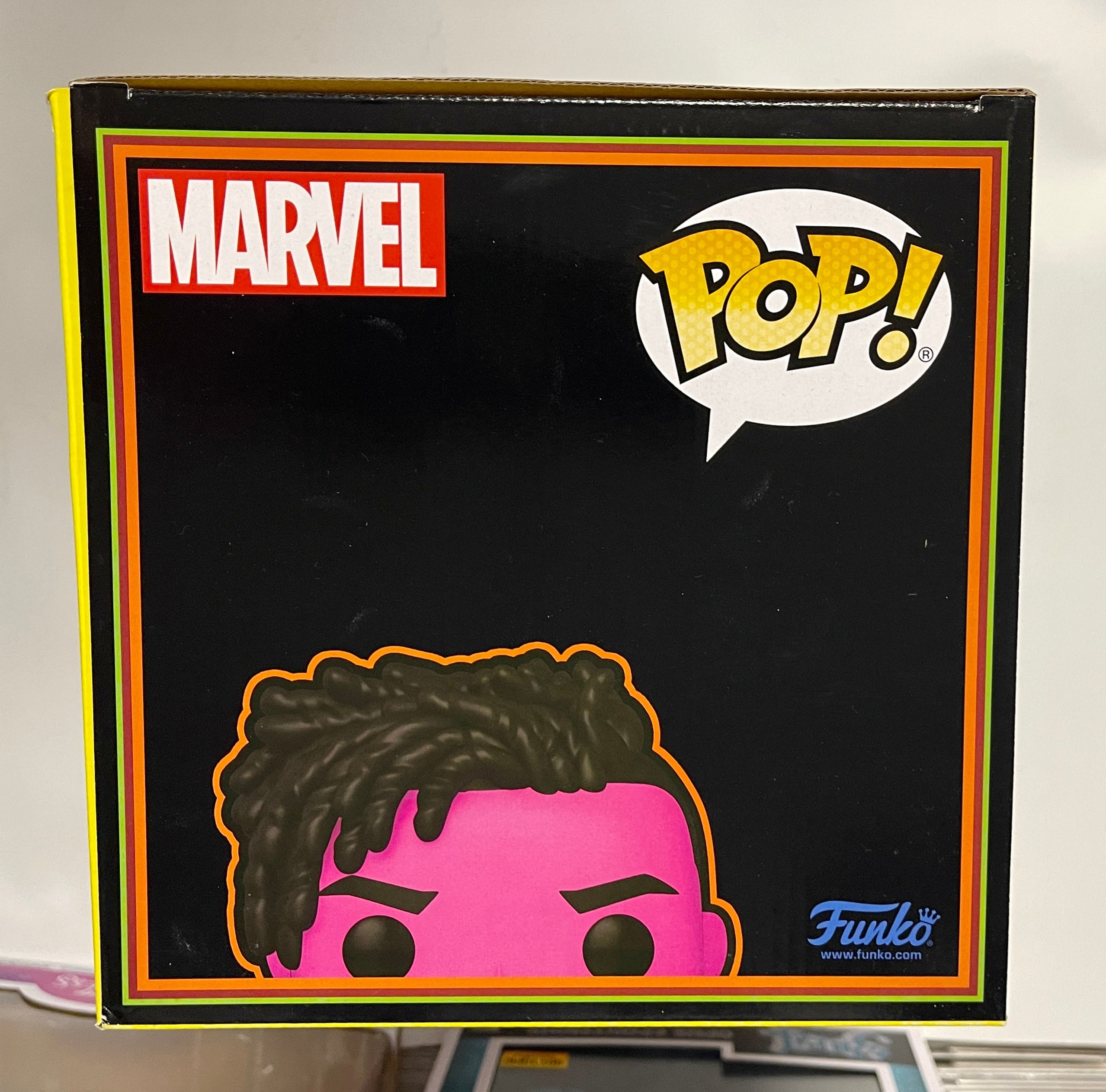 Funko Pop! Marvel 10” Black Light Infinity Killmonger #1058 What If? Exclusive