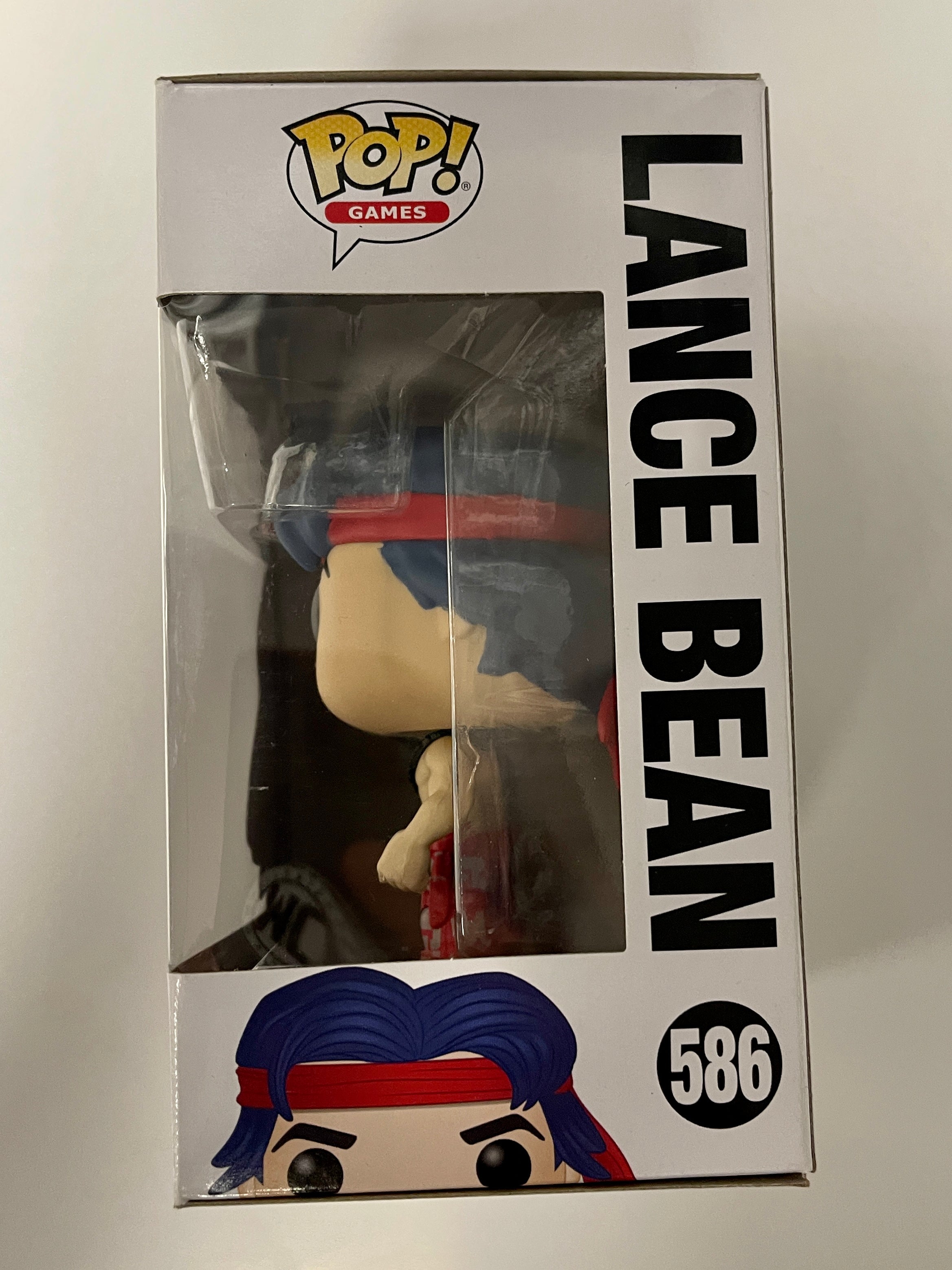 Funko Pop! Games Lance Bean #586 Contra 2020 Vaulted Scorpion Enemy Commander