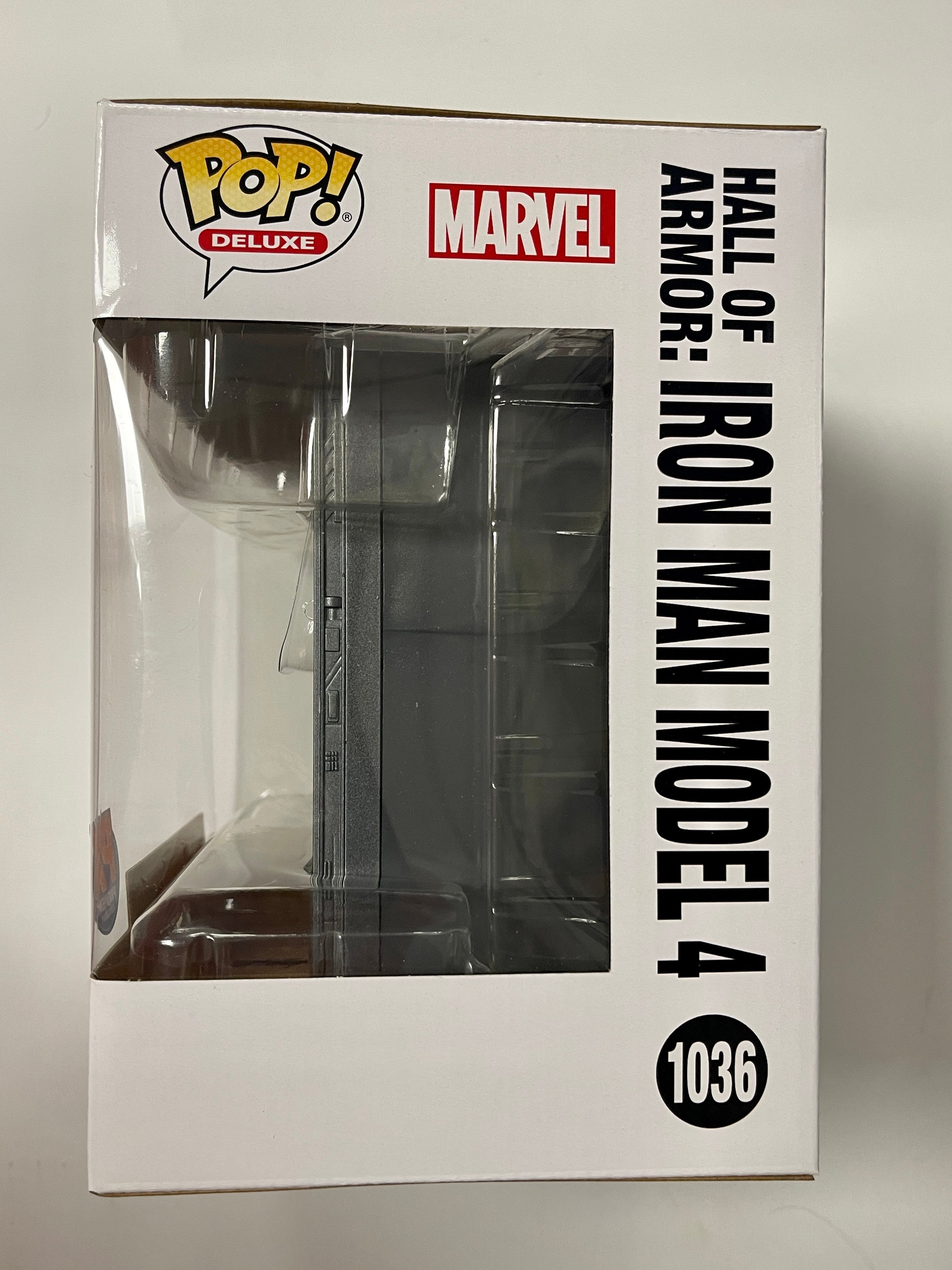 Funko Pop! Deluxe Hall Of Armor Iron Man Models 4 #1036 Marvel 2022 PX Previews Exclusive