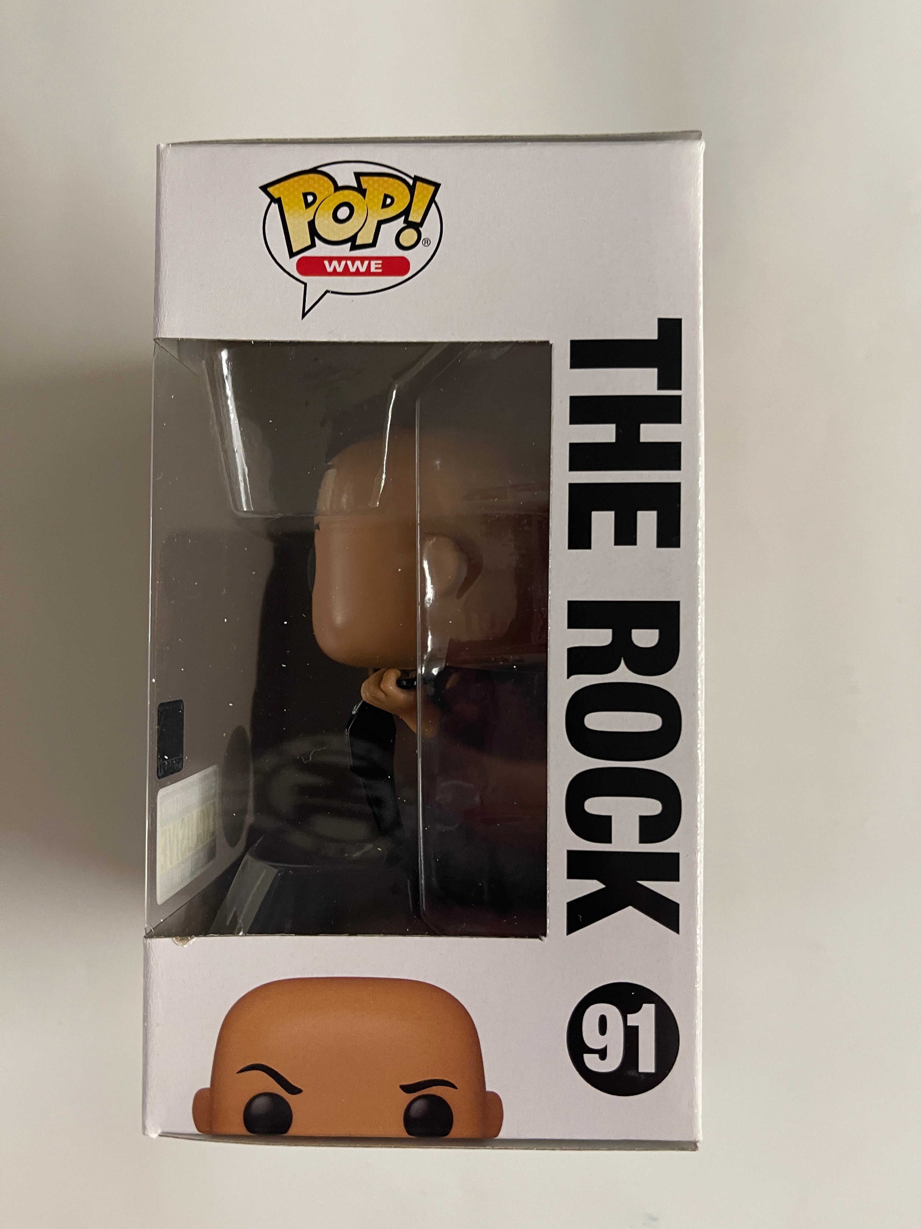Funko Pop! WWE The Rock With Championship Belt #91 Entertainment Earth EE Exclusive