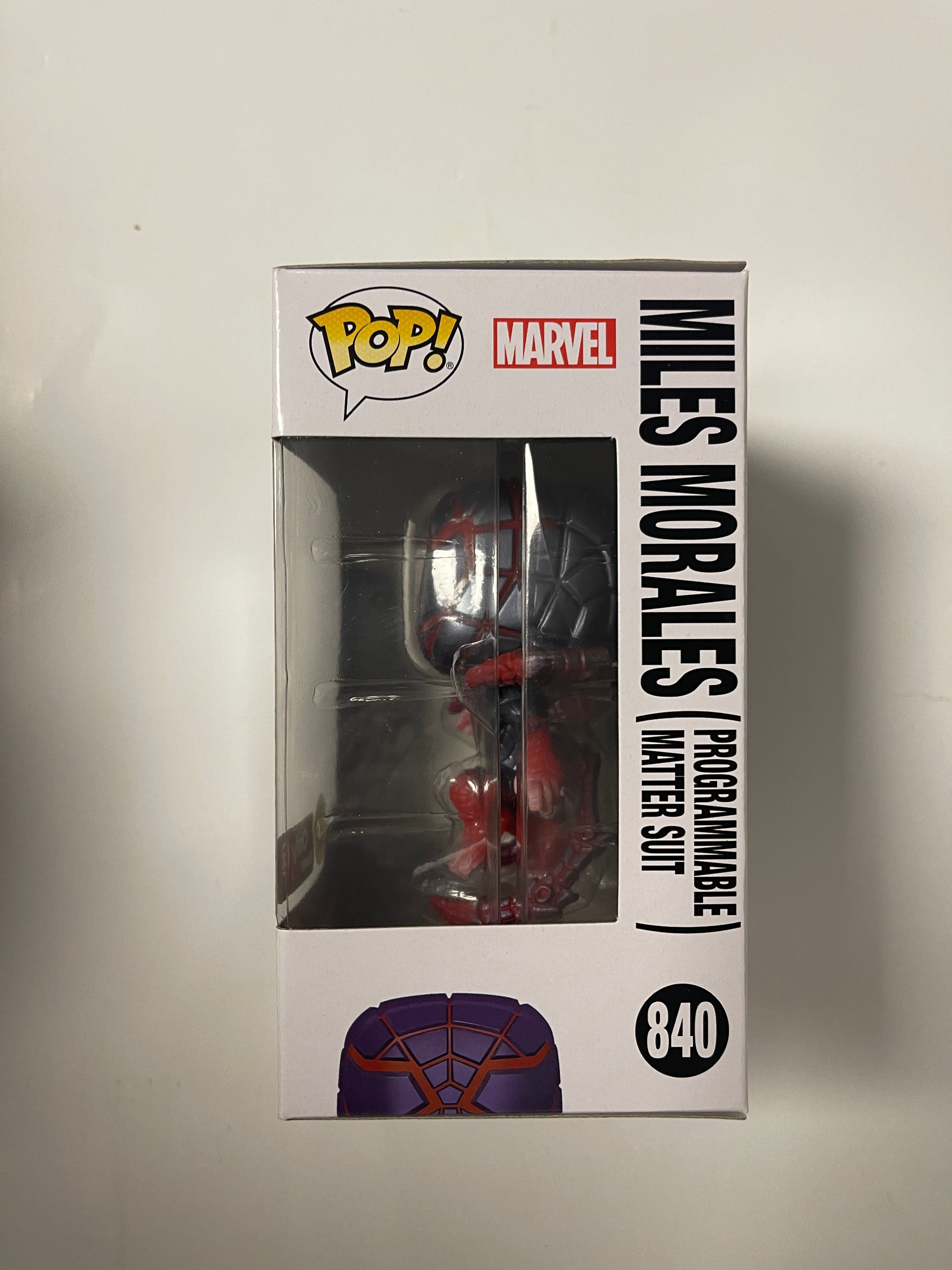 Funko Pop! Marvel Miles Morales Spider-Man (Programmable Matter Suit) #840 2021 Exclusive