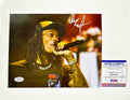 Rapper Wiz Khalifa Signed 8x10 Photo With PSA COA Pittsburgh Black & Yellow Kush