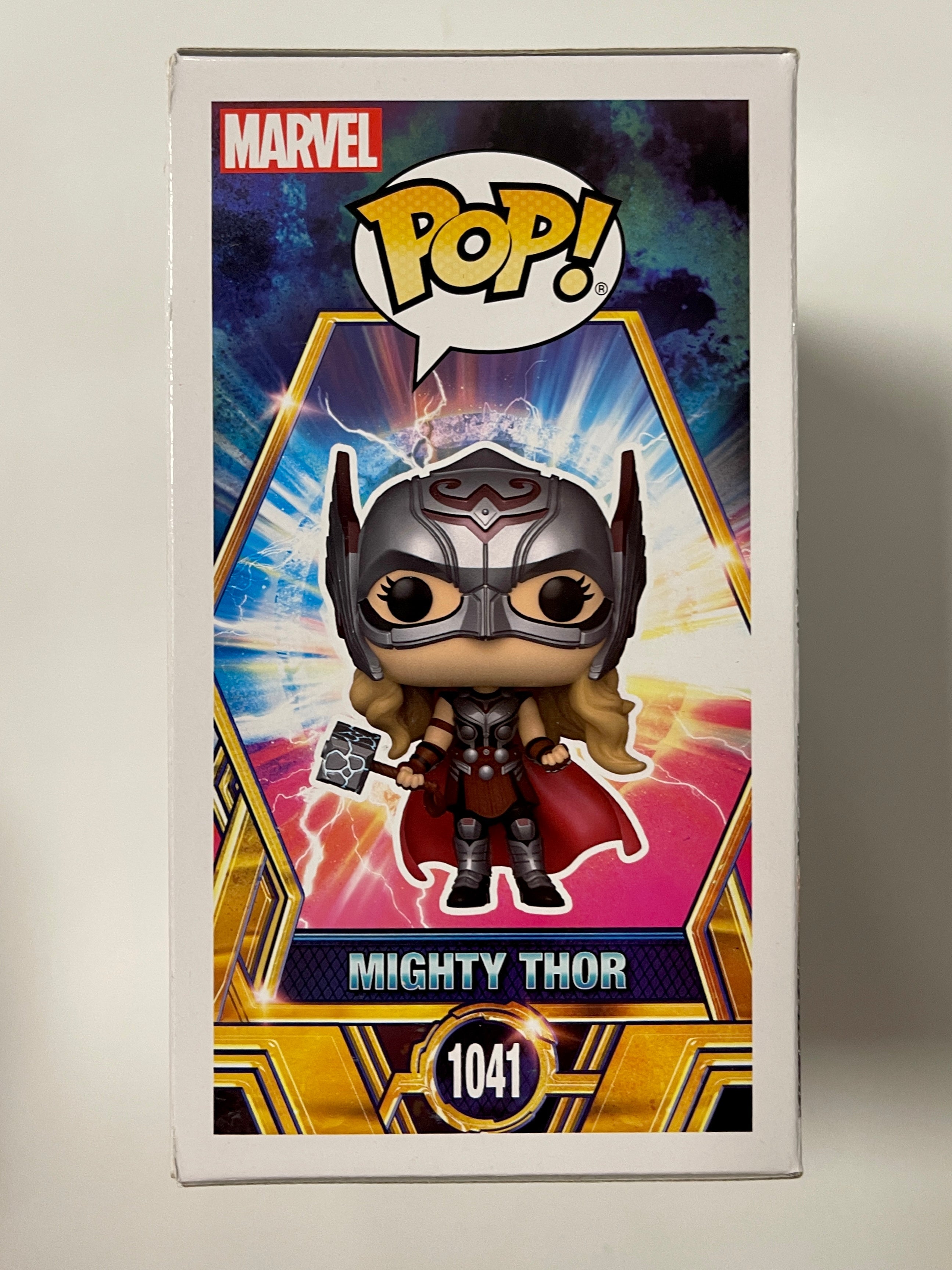 Funko Pop! Marvel Mighty Thor With Mjornir #1041 Love & Thunder 2022 Jane Foster