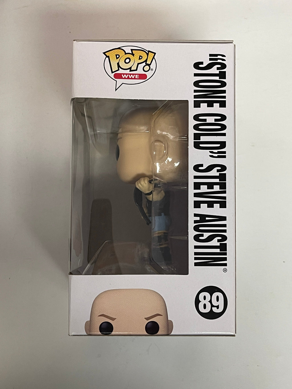 Funko Pop! WWE Stone Cold Steve Austin With 2 Belts #89 7/Eleven 2021 Exclusive