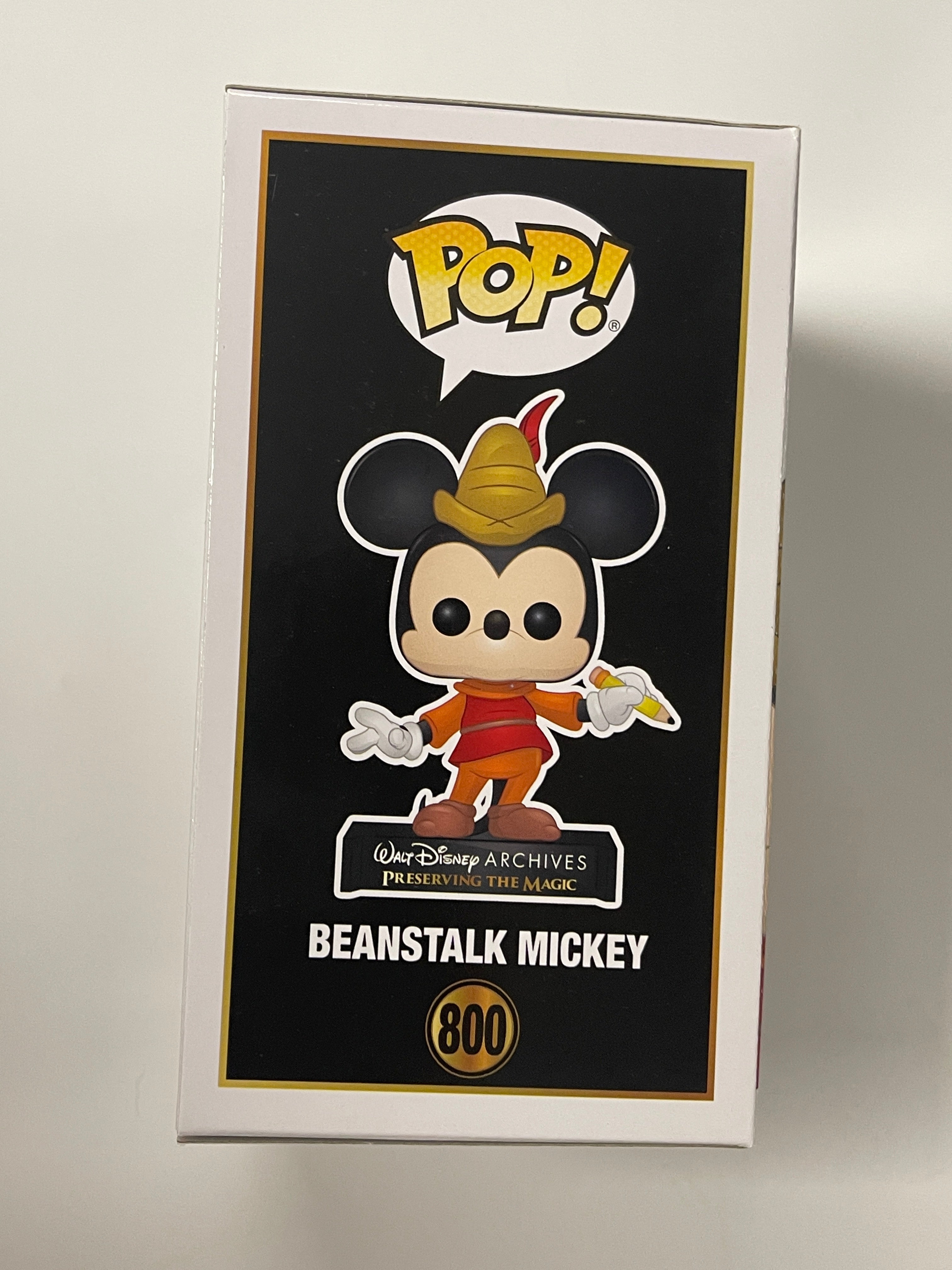 Funko Pop! Disney Archives Beanstalk Mickey Mouse #800 Preserving The Magic 2020