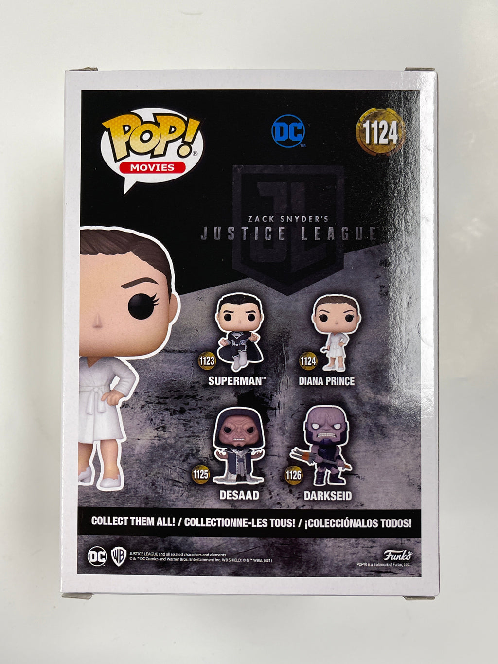 Funko Pop! Movies Diana Prince #1124 Zack Snyder’s Cut Justice League 2021