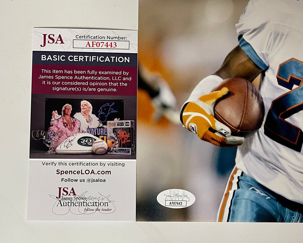 Patrick Surtain Autographed Signed Miami Dolphins Matte 8x10 Photo With JSA COA