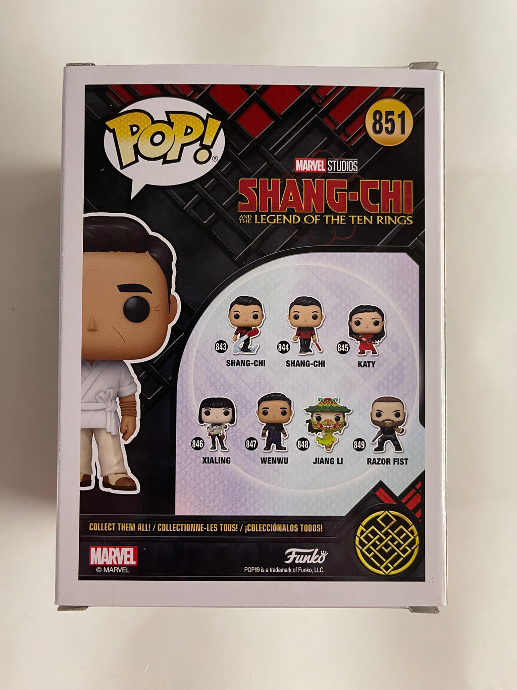 Funko Pop! Marvel Wenwu #851 Shang-Chi Legend Of The Ten Rings Walmart Exclusive
