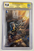 Dark Knight III The Master Race #3 CGC 9.8 SS 1:500 Sketch X5 Lee Miller Kubert