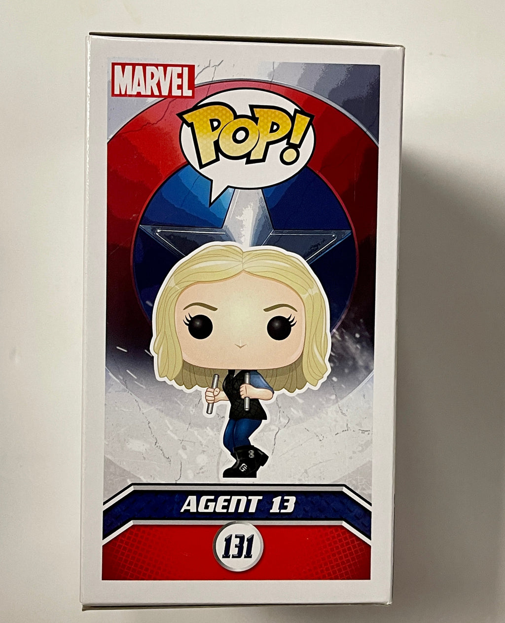 Funko Pop! Marvel Agent 13 (Sharon Carter) #131 Captain America Civil War 2015 Vaulted