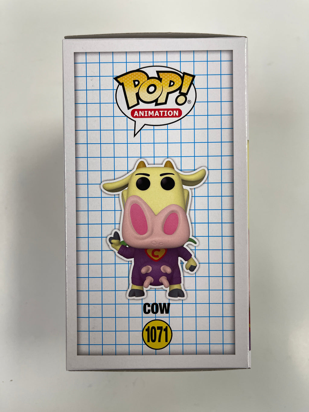 Funko Pop! Animation Super Cow #1071 Cow & Chicken Cartoon Network 2021
