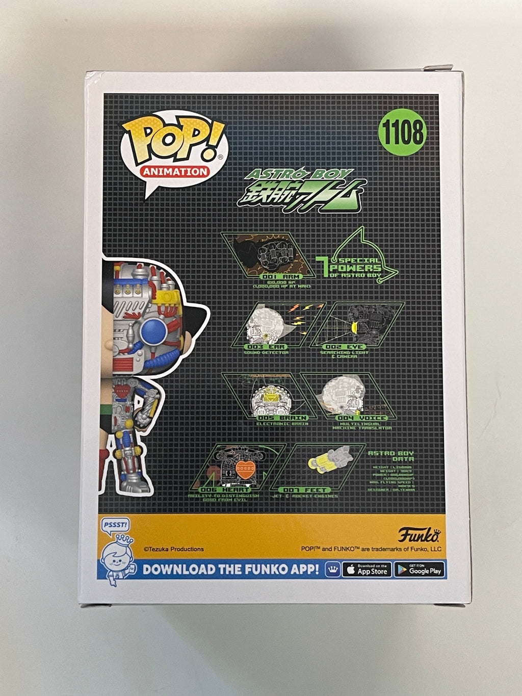 Funko Pop! Animation AstroBoy (Half Exposed) #1108 Bait 2022 Exclusive
