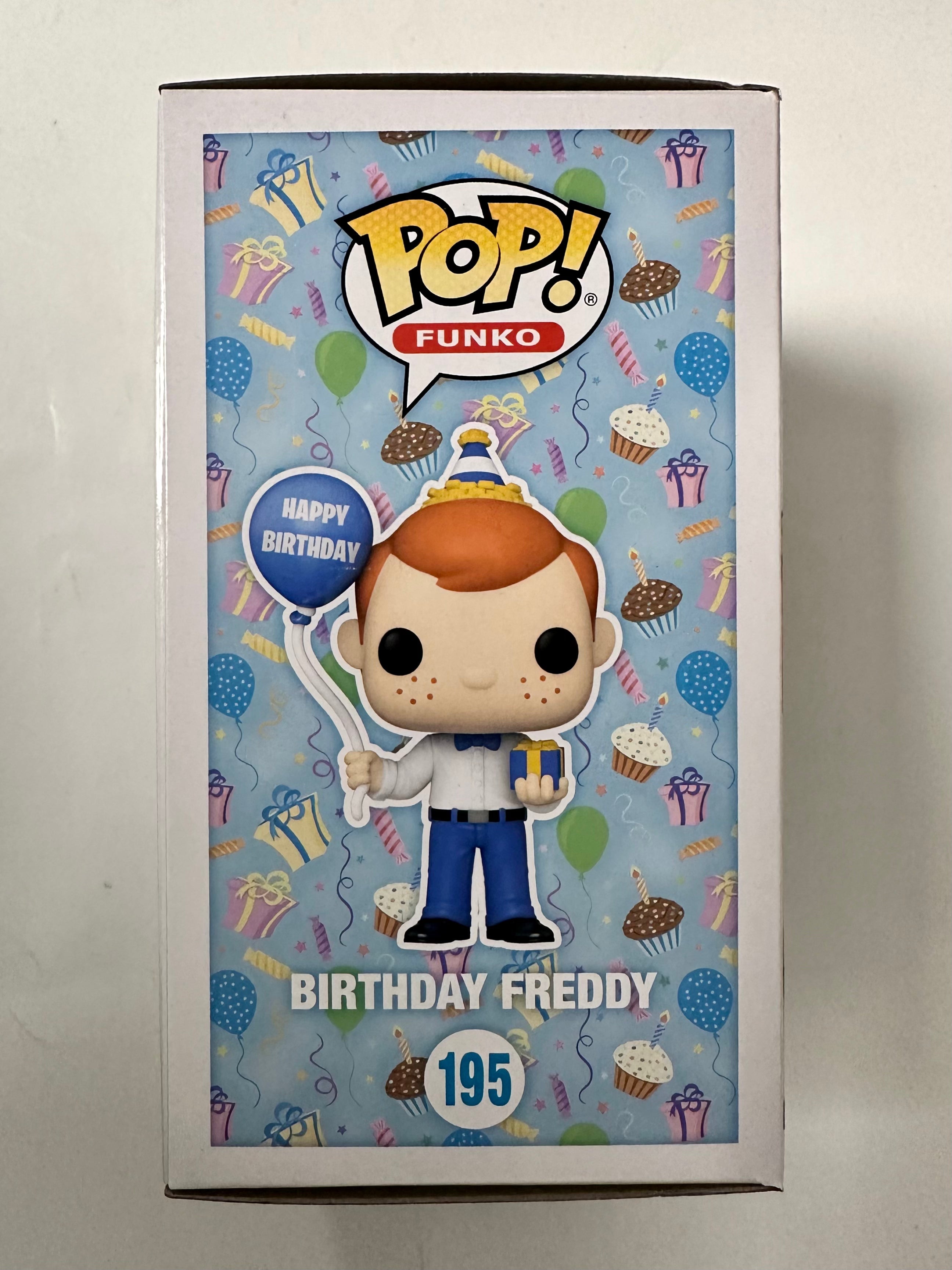 Funko Pop! Birthday Freddy With Balloon & Gift #195 Funko Shop 2022 Exclusive