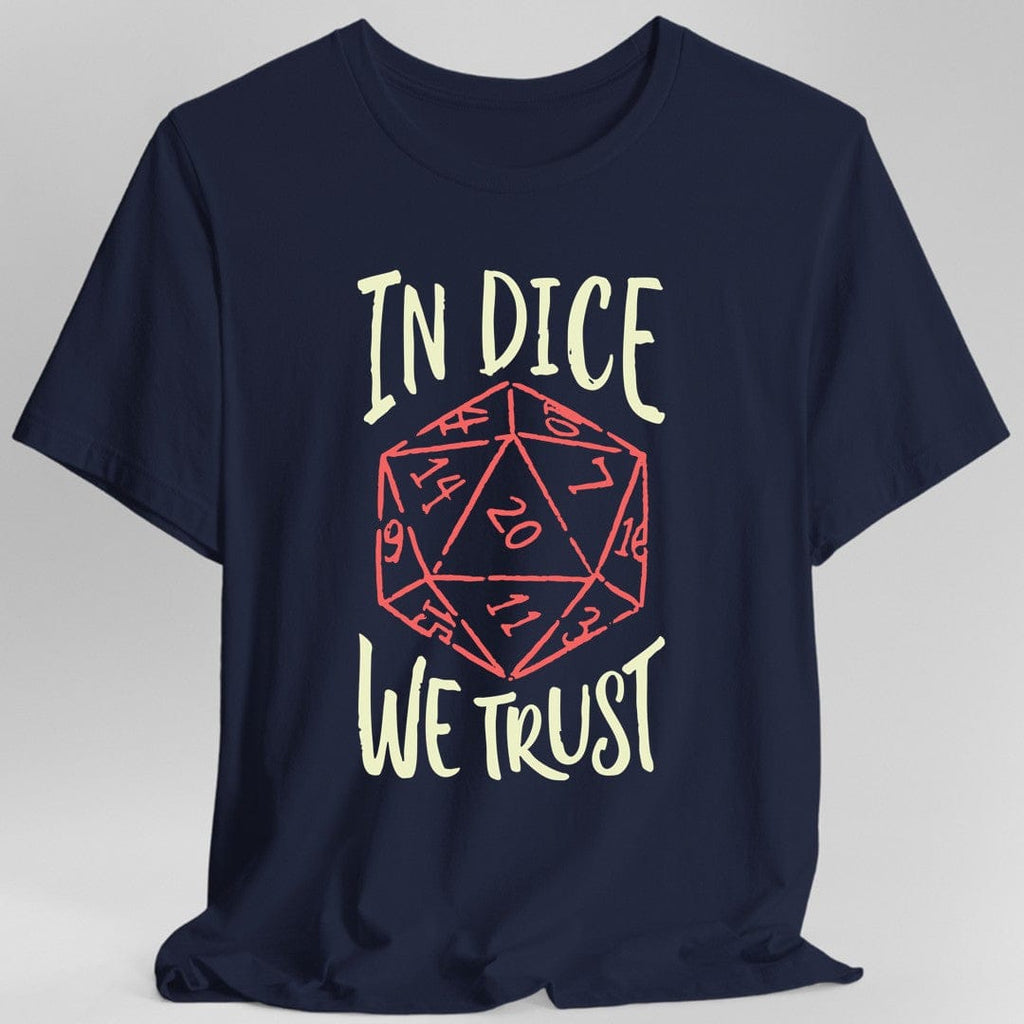 In Dice We Trust D&D T-Shirt