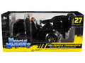 JDM Flatbed Truck Matt Black and 1986 Audi Sport Quattro S1 E2 Matt Black "Muscle Transports" Series 1/64 Diecast Models by Muscle Machines  free shipping USA