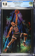 Michael Jordan #1 Fame Series CGC 9.8 Ultraraw26 Black Foil Variant #1/12