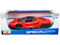 Lamborghini Centenario Orange with Matt Black Top "Special Edition" 1/18 Diecast Model Car by Maisto  free shipping USA
