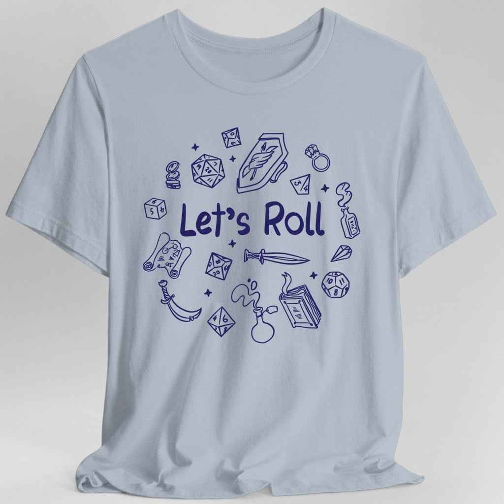 Let's Roll Doodle D&D Shirt