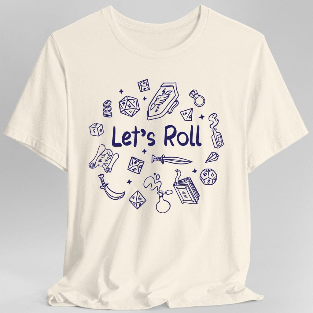 Let's Roll Doodle D&D Shirt