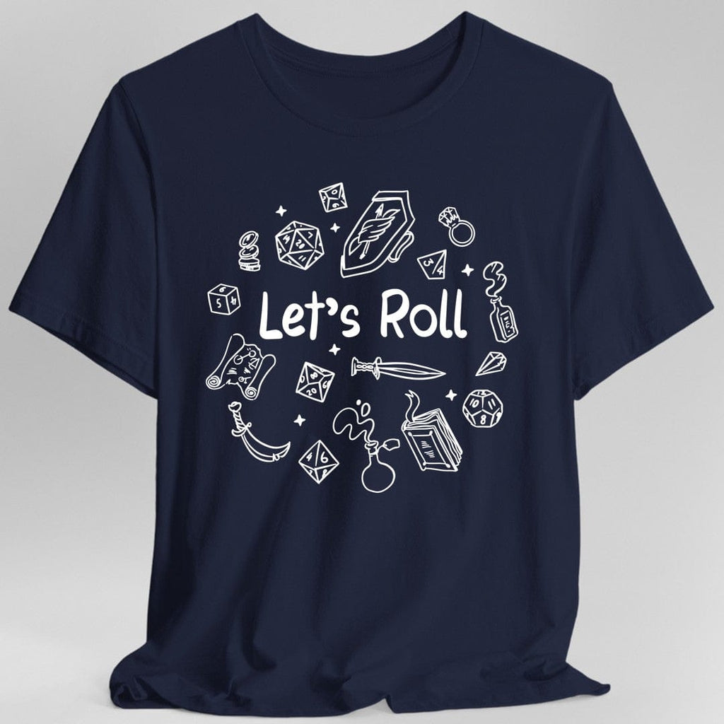 Let's Roll Doodle D&D Shirt