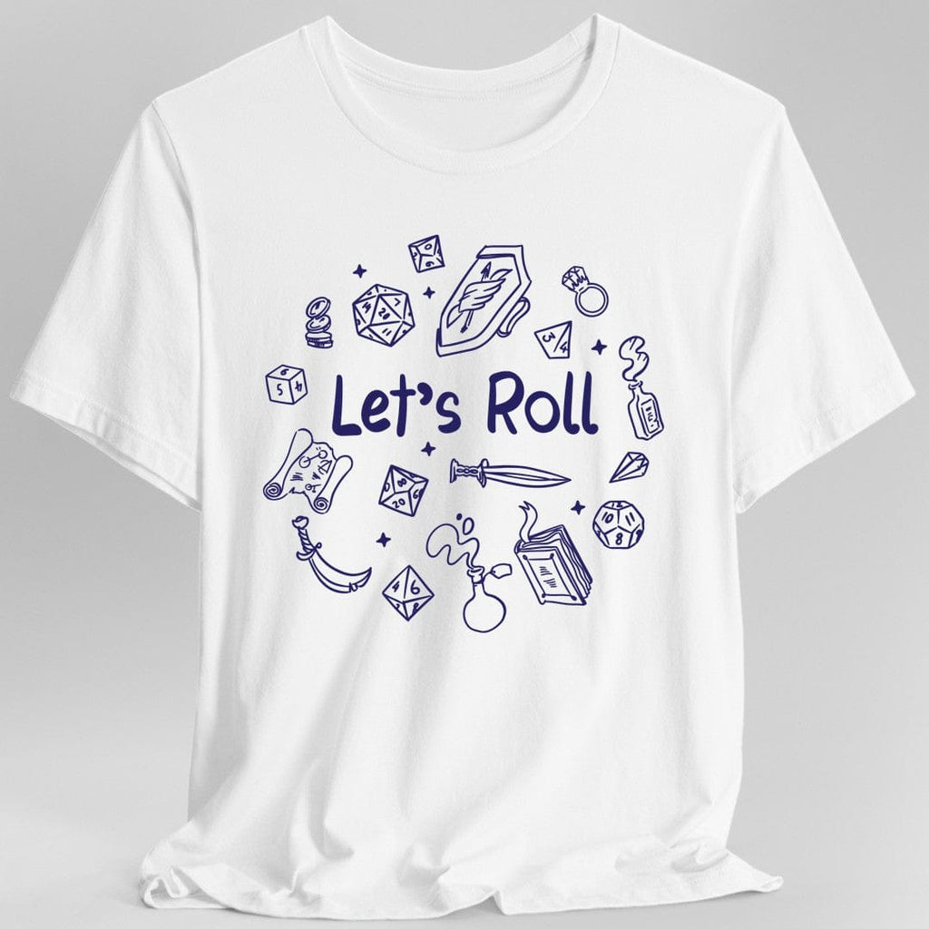 Let's Roll Doodle D&D Shirt