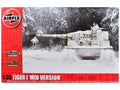 Level 3 Model Kit Tiger I "Mid Version" Tank with 2 Scheme Options 1/35 Plastic Model Kit by Airfix  free shipping USA