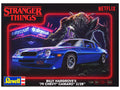 Level 4 Model Kit Billy Hargrove’s 1979 Chevrolet Camaro Z/28 "Stranger Things" (2016-Current) TV Series 1/24 Scale Model by Revell  free shipping USA