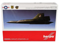 Lockheed SR-71A Blackbird Stealth Aircraft "9th Strategic Reconnaissance Wing Detachment 4 RAF Mildenhall" United States Air Force 1/200 Diecast Model Airplane by Herpa  free shipping USA
