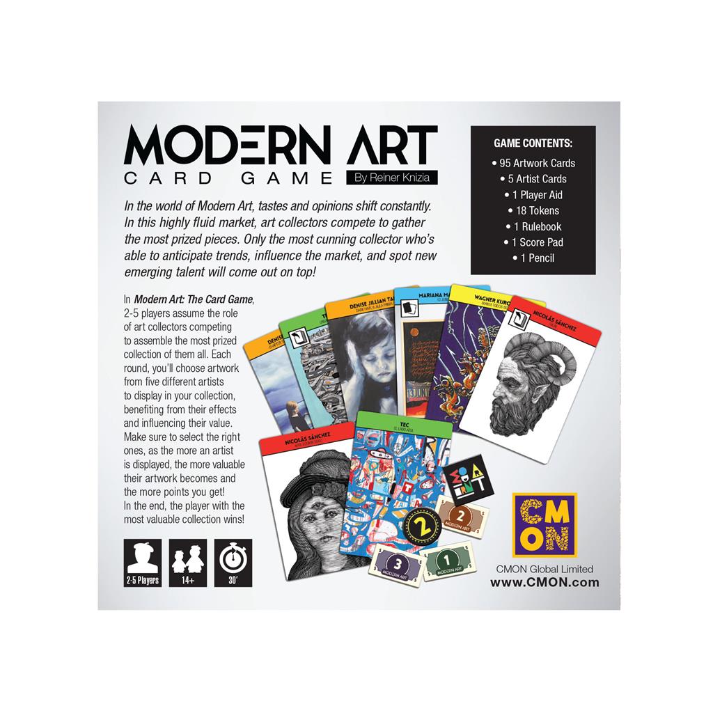 Modern Art: The Card Game