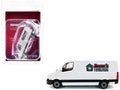 Mercedes-Benz Sprinter Van White "Roger's Plumbing-Heating & Air Conditioning" 1/87 (HO) Plastic Model Car by Promotex  free shipping USA