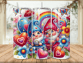 Valentine Gnomes Tumbler
